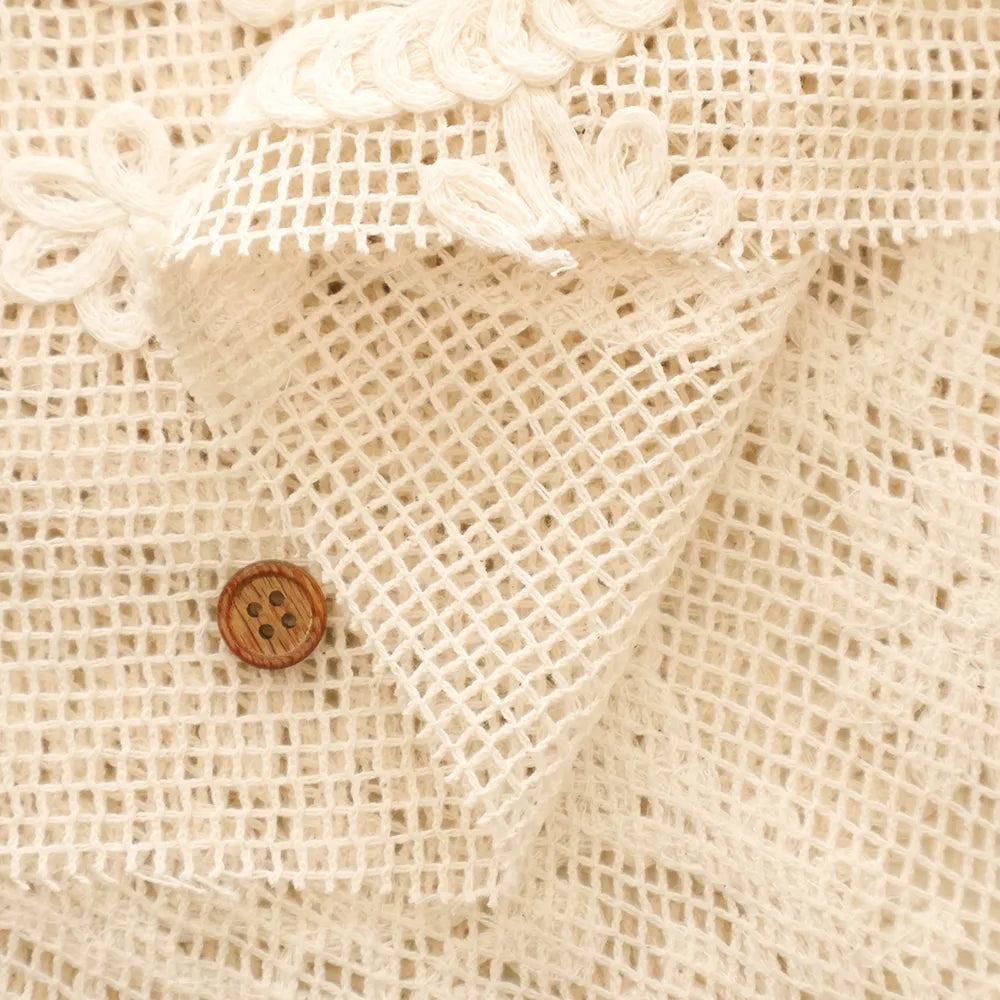 Made in Italy Cotton Lace Fabric - Paisley Flower - nomura tailor