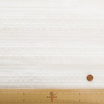Made in Türkiye White Border Fabric - nomura tailor