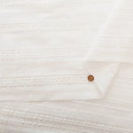 Made in Türkiye White Border Fabric - nomura tailor
