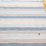 Made in Italy Linen Blend Border Fabric - nomura tailor