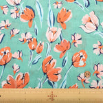 Made in France SPRINTEX コットンインポートローンプリント生地 - Watercolor Flower - nomura tailor