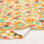 Made in Türkiye BEZTAS Cotton Imported Stretch Printed Fabric - Flowers - nomura tailor