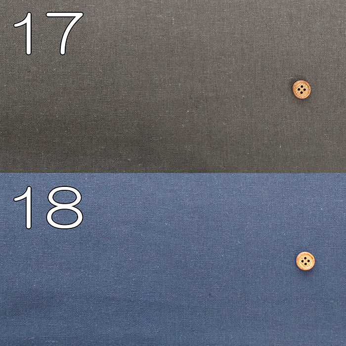 C/L Half-Linen Soft Touch Canvas Fabric - Plain - nomura tailor