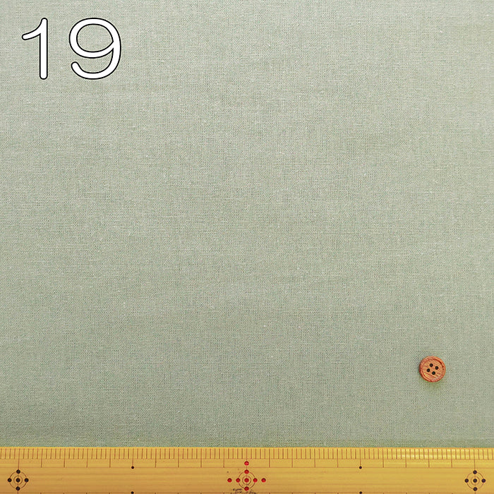 C/L Half-Linen Soft Touch Canvas Fabric - Plain - nomura tailor