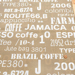 Water Repellent Nylon Oxford Printed Fabric - Cafe - nomura tailor