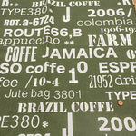 Water Repellent Nylon Oxford Printed Fabric - Cafe - nomura tailor