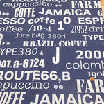 Water Repellent Nylon Oxford Printed Fabric - Cafe - nomura tailor