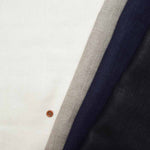 Linen double gauze fabric solid - nomura tailor