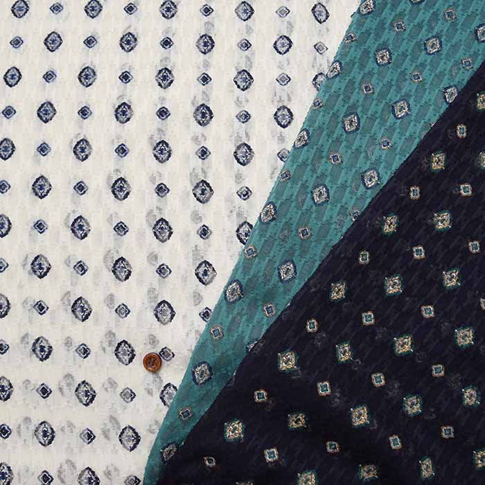 Polyester cut Jacquard fabric - nomura tailor