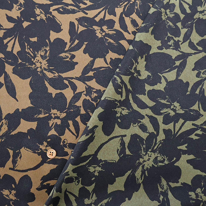 Polyester Micro Satin Fablic- Flower