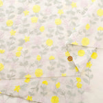 Cotton Lawn  Embroidered Fabric - Flower - nomura tailor