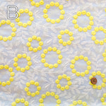 Cotton Lawn  Embroidered Fabric - Flower - nomura tailor