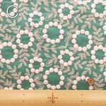 Cotton Lawn  Embroidered Fabric - Flower - nomura tailor
