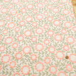 Cotton Lawn  Embroidered Fabric - Flower - nomura tailor