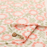 Cotton Lawn  Embroidered Fabric - Flower - nomura tailor