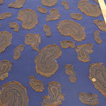 Polyester Cut Jacquard Fabric - Paisley - nomura tailor