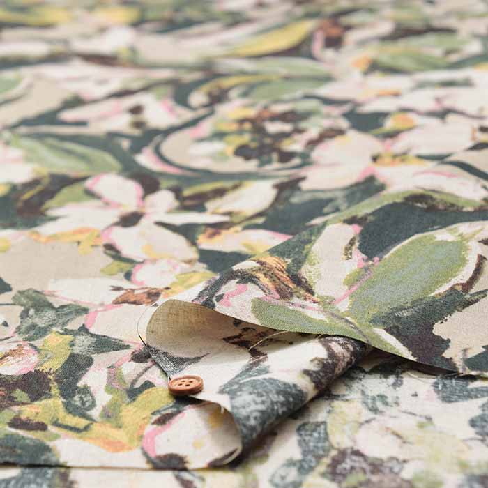 C/L sheeting printed fabric Flower - nomura tailor