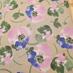 C/L sheeting print fabric paint flower - nomura tailor