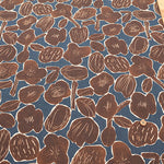 Half-Linen Muslin printed Fabric - Flower - nomura tailor