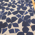 Linen Muslin printed Fabric - Flower Motif - nomura tailor