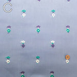 Cotton 60 Lawn Three-Color Lace Fabric - Flowers - nomura tailor