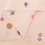 Cotton 60 Lawn Three-Color Lace Fabric - Flowers - nomura tailor