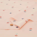 Cotton 60 Lawn Three-Color Lace Fabric - Flowers - nomura tailor