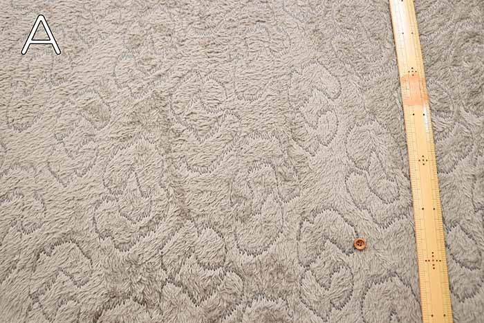 Polyester Boa Fleece Embroidery Fabric Leopard - nomura tailor