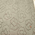 Polyester Boa Fleece Embroidery Fabric Leopard - nomura tailor