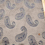 Polyester Boa fleece embroidery fabric Paisley - nomura tailor