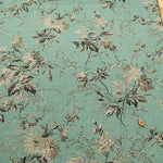 Royal Soft Linen Printed Fabric - Botanical - nomura tailor
