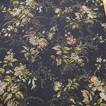 Royal Soft Linen Printed Fabric - Botanical - nomura tailor