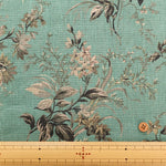 Royal Soft Linen Printed Fabric - Botanical - nomura tailor