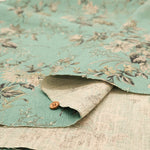Royal Soft Linen Printed Fabric - Botanical - nomura tailor