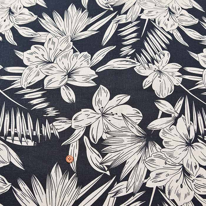 W width C/L printed fabric Flower - nomura tailor