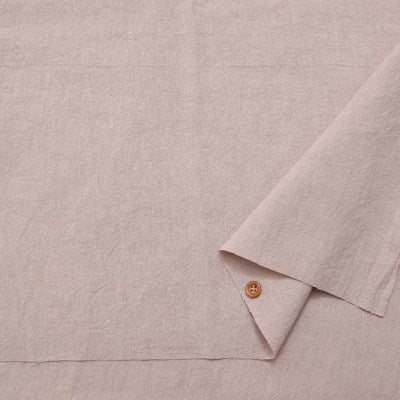 Soft and Relaxed Half-Linen Fabric - Plain - nomura tailor
