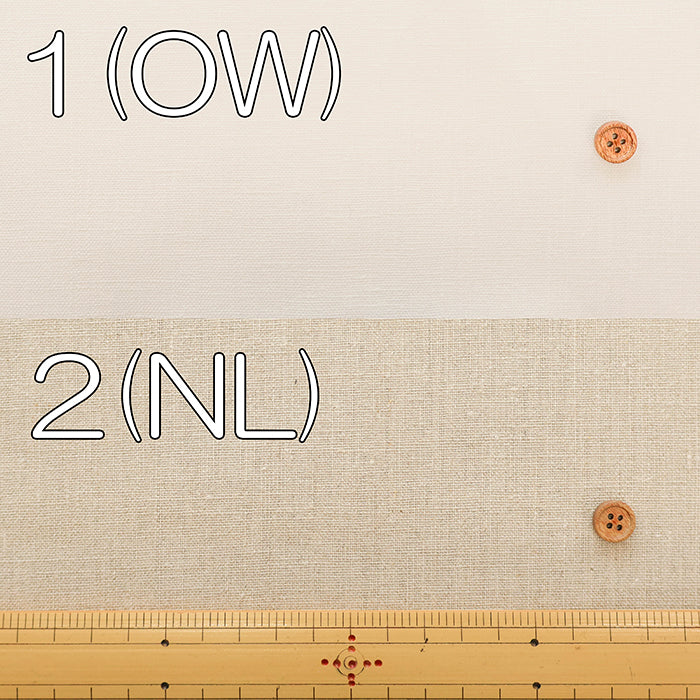 Soft Linen Canvas Fabric - Plain - nomura tailor