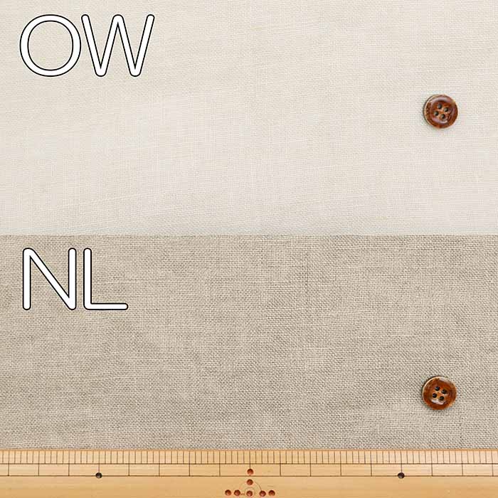 One-washed soft linen fabric with amaori weave, solid color - nomura tailor