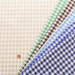 Cotton × Linen × Ramie Fabric - Gingham - nomura tailor