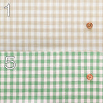 Cotton × Linen × Ramie Fabric - Gingham - nomura tailor
