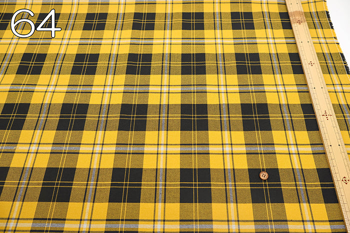 T/R Twill Check Fabric - nomura tailor