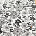 66/ Silo SZ Cotton Jersey Knit Printed Fabric - Flower - nomura tailor