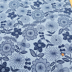 66/ Silo SZ Cotton Jersey Knit Printed Fabric - Flower - nomura tailor