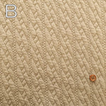 Textured Jacquard Knit Fabric - Stripe - nomura tailor