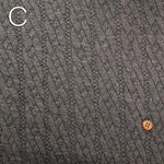 Textured Jacquard Knit Fabric - Stripe - nomura tailor