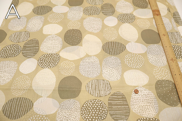 Water-Repellent Nylon Taffeta Printed Fabric - Dot - nomura tailor