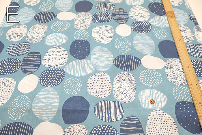 Water-Repellent Nylon Taffeta Printed Fabric - Dot - nomura tailor