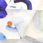 Mercerized Cotton Jersey Knit Printed Fabric - Paint - nomura tailor