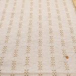 Polyester Chambray Twill Lace Fabric - Stripe Flower - nomura tailor