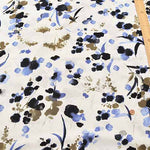 Cotton 80 twin gas yarn jersey knitted printed fabric Watercolour - nomura tailor